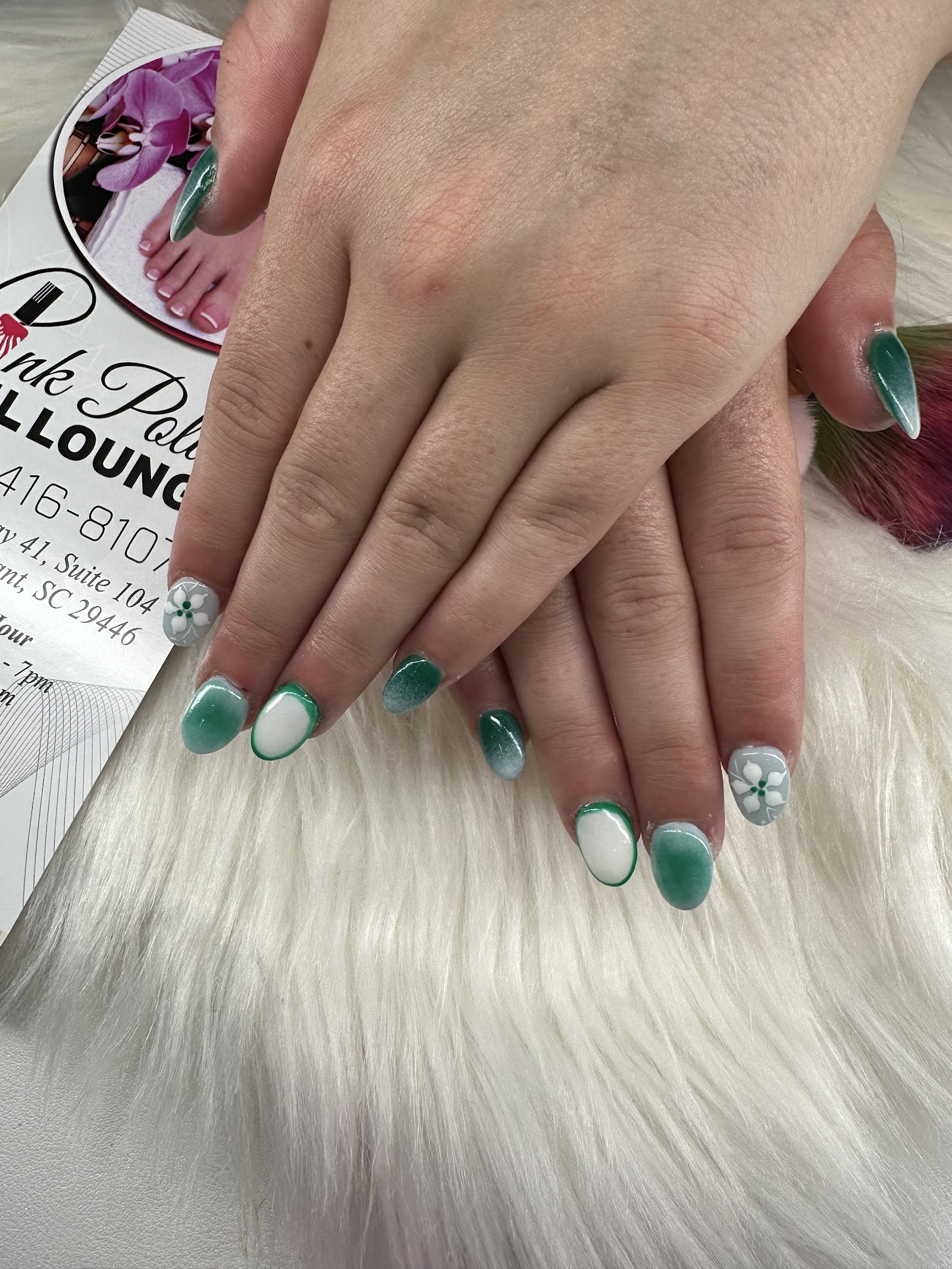 PINK POLISH NAILS LOUNGE nail work in Mount Pleasant, South Carolina